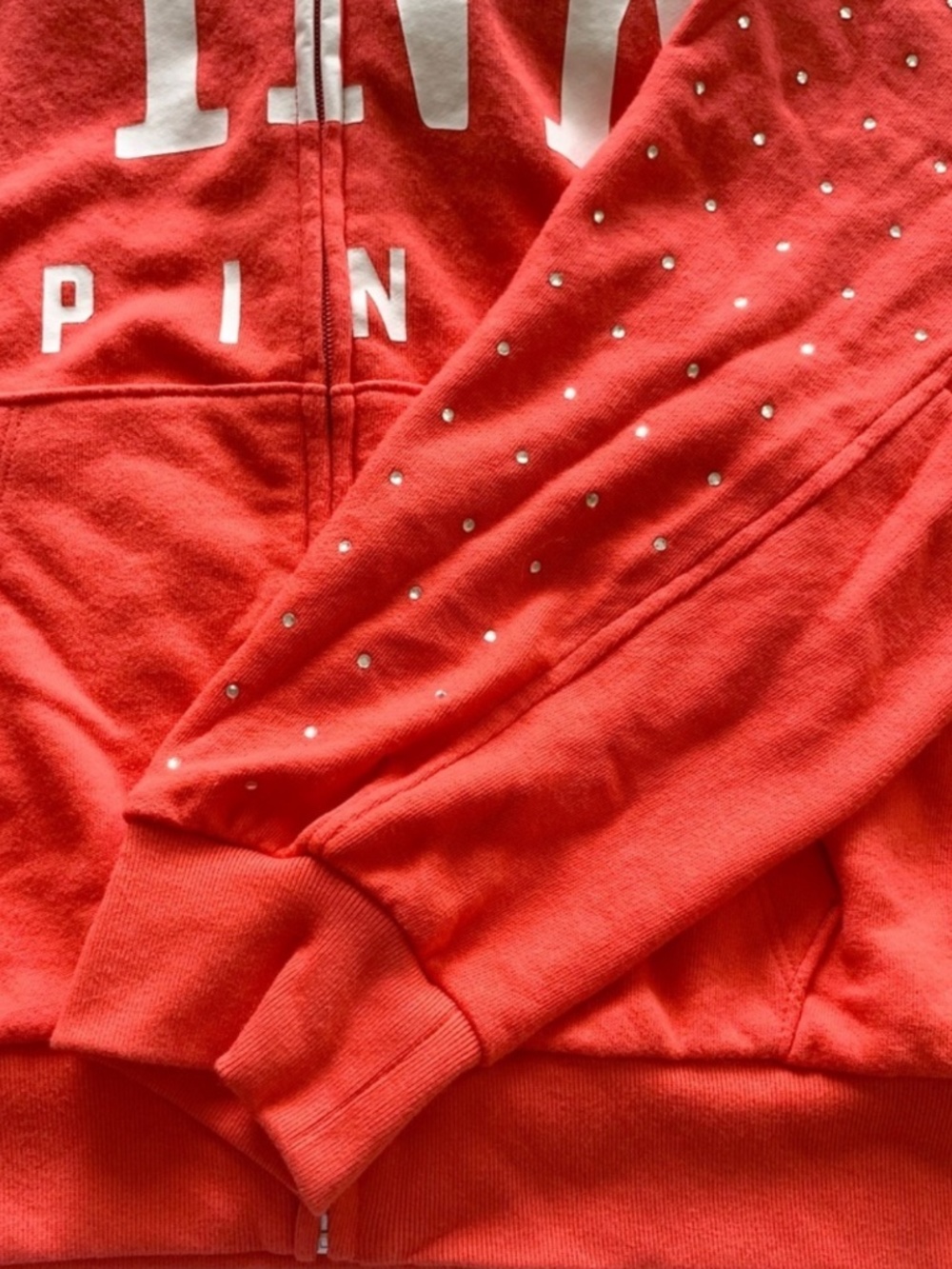 PINK Victoria’s Secret Hoodie Medium New - Picture 5 of 9